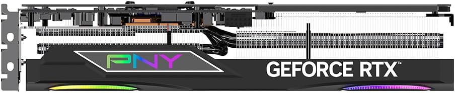 PNY NVIDIA GeForce RTX™ 5070 Ti Epic-X™ ARGB Triple Fan, Graphics Card (16GB GDDR7, 256-bit, Boost Speed: 2452 MHz, PCIe® 5.0, HDMI®/DP 2.1, 2.98-Slot, NVIDIA Blackwell Architecture, DLSS 4)