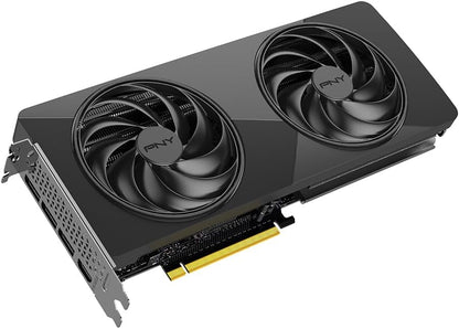 PNY NVIDIA GeForce RTX™ 5070 Slim Dual-Fan, Dual-Slot OC Graphics Card (12GB GDDR7, SFF-Ready, 192-bit, Boost Speed: 2587 MHz, PCIe® 5.0, HDMI®/DP 2.1, NVIDIA Blackwell Architecture, DLSS 4.5)