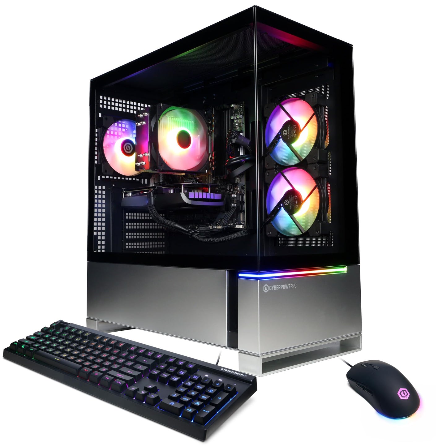 CyberPowerPC Gamer Master Gaming PC, AMD Ryzen 7 8700F 4.1GHz, GeForce RTX 5060 Ti 8GB, 16GB DDR5, 1TB PCIe 4.0 SSD, WiFi Ready & Windows 11 Home (GMA2900A3)