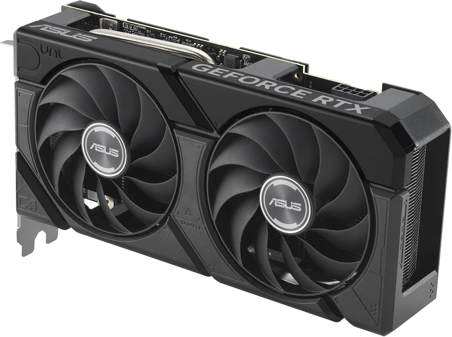 ASUS Dual GeForce RTX 4060 EVO OC Edition 8GB GDDR6 (PCIe 4.0, 8GB GDDR6, DLSS 3, HDMI 2.1a, DisplayPort 1.4a, Axial-Tech Fan Design, 0dB Technology, Dual BIOS, Auto-Extreme Technology)