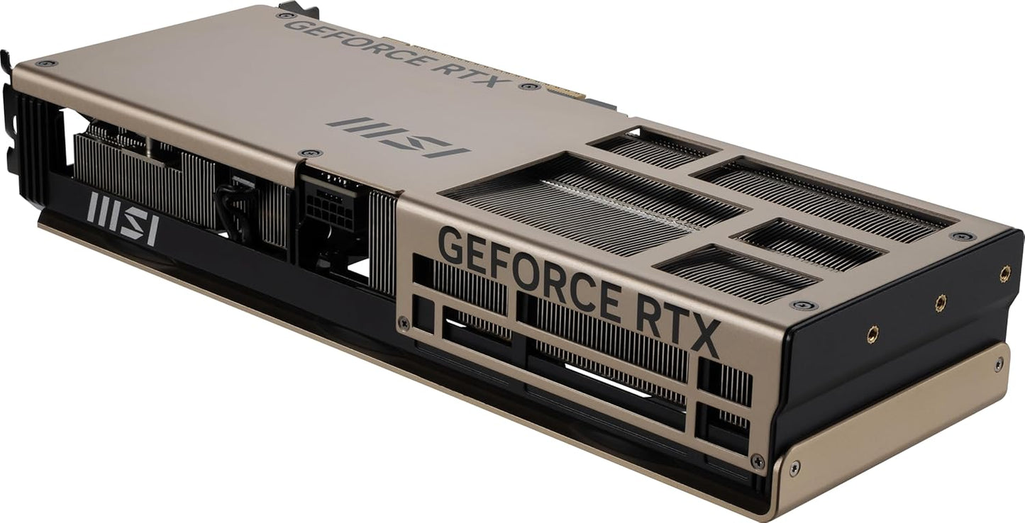 msi Gaming RTX 5070 12G Inspire 3X OC Graphics Card (12GB GDDR7, 192-bit, Extreme Performance: 2557 MHz, DisplayPort x 3 2.1a, HDMI 2.1b, NVIDIA Blackwell Architecture)