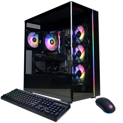 CyberPowerPC Gamer Master Gaming PC, AMD Ryzen 7 8700F 4.1GHz, GeForce RTX 5060 Ti 8GB, 16GB DDR5, 1TB PCIe 4.0 SSD, WiFi Ready & Windows 11 Home (GMA2900A3)