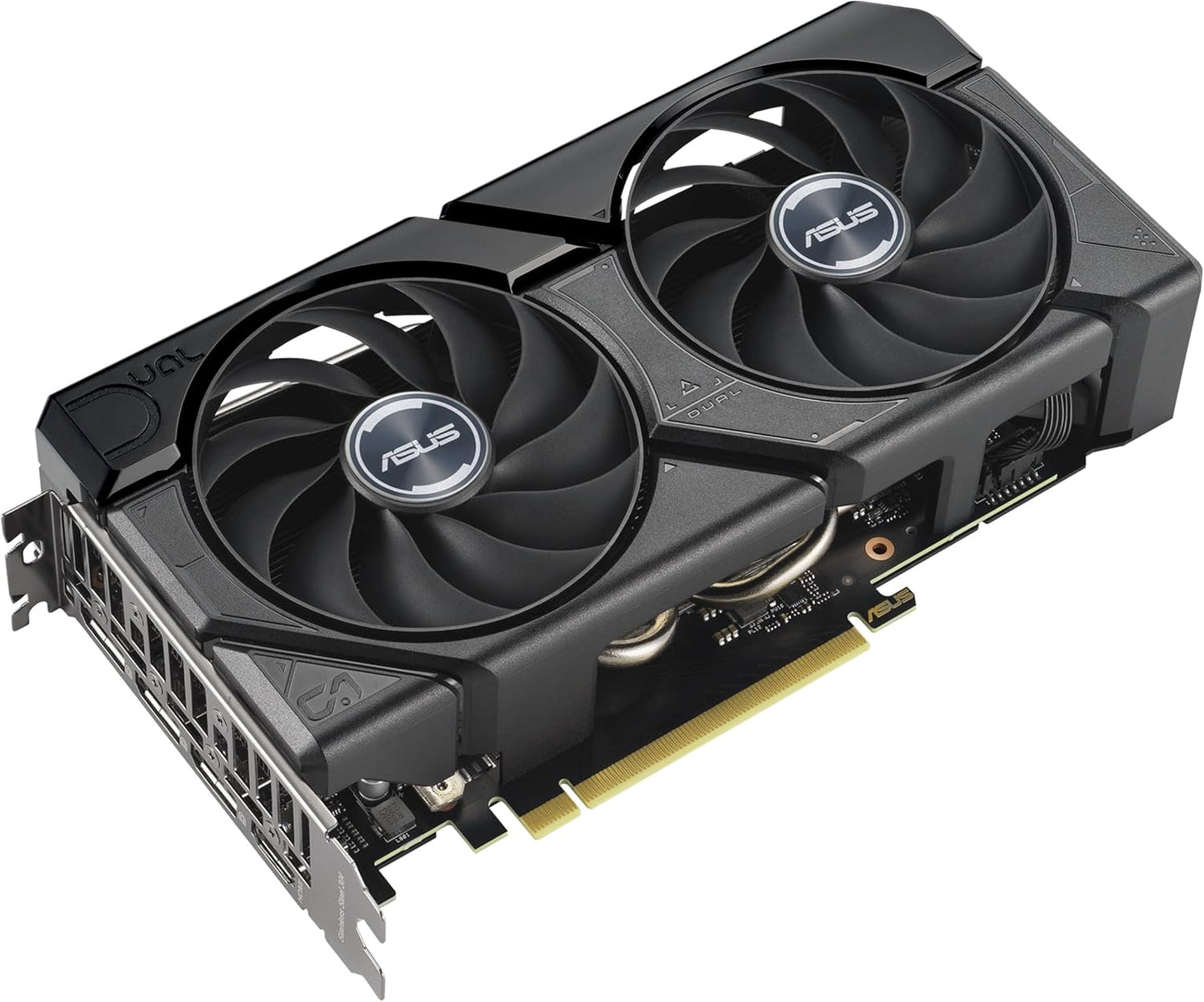 ASUS Dual GeForce RTX 4060 EVO OC Edition 8GB GDDR6 (PCIe 4.0, 8GB GDDR6, DLSS 3, HDMI 2.1a, DisplayPort 1.4a, Axial-Tech Fan Design, 0dB Technology, Dual BIOS, Auto-Extreme Technology)