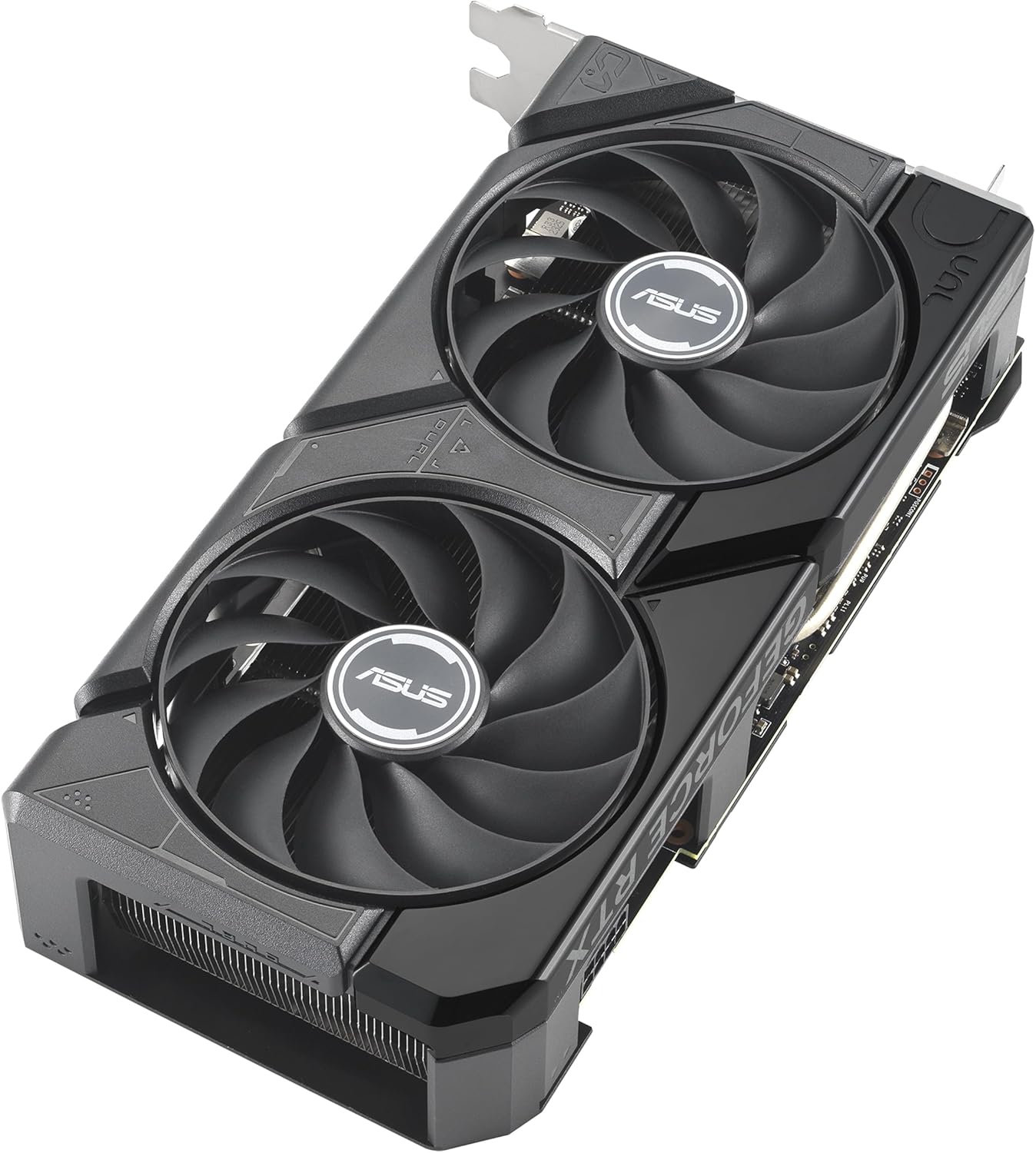 ASUS Dual GeForce RTX 4060 EVO OC Edition 8GB GDDR6 (PCIe 4.0, 8GB GDDR6, DLSS 3, HDMI 2.1a, DisplayPort 1.4a, Axial-Tech Fan Design, 0dB Technology, Dual BIOS, Auto-Extreme Technology)