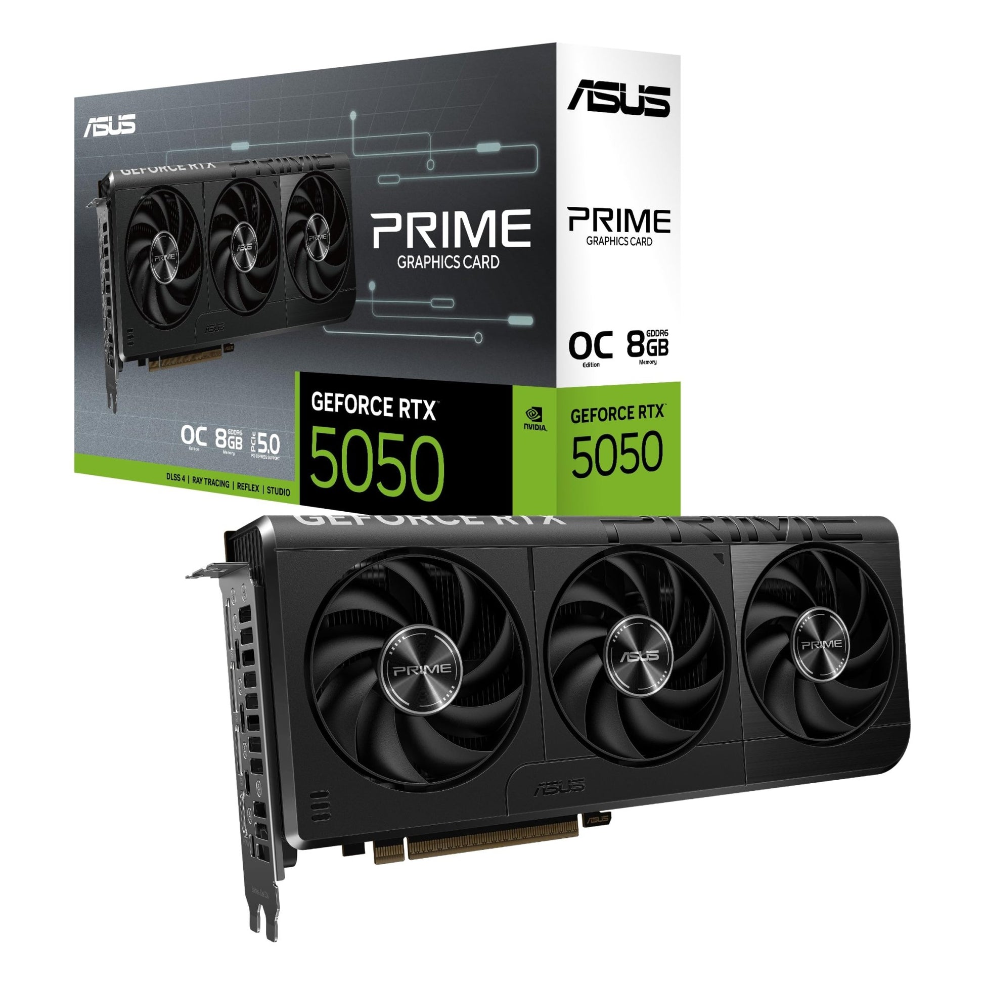 ASUS Dual GeForce RTX 3050 / RTX 5050 OC Graphics Card - Novaaride