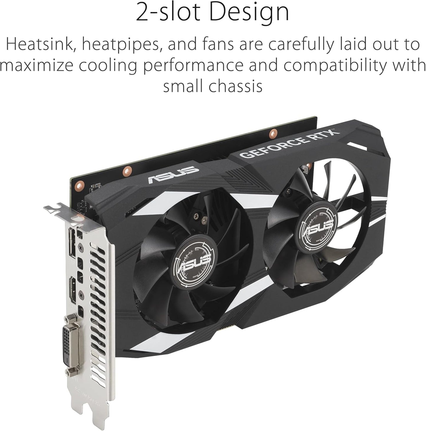 ASUS Dual GeForce RTX 3050 / RTX 5050 OC Graphics Card - Novaaride