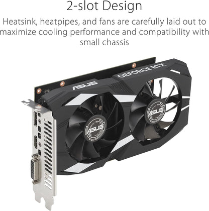 ASUS Dual GeForce RTX 3050 / RTX 5050 OC Graphics Card - Novaaride