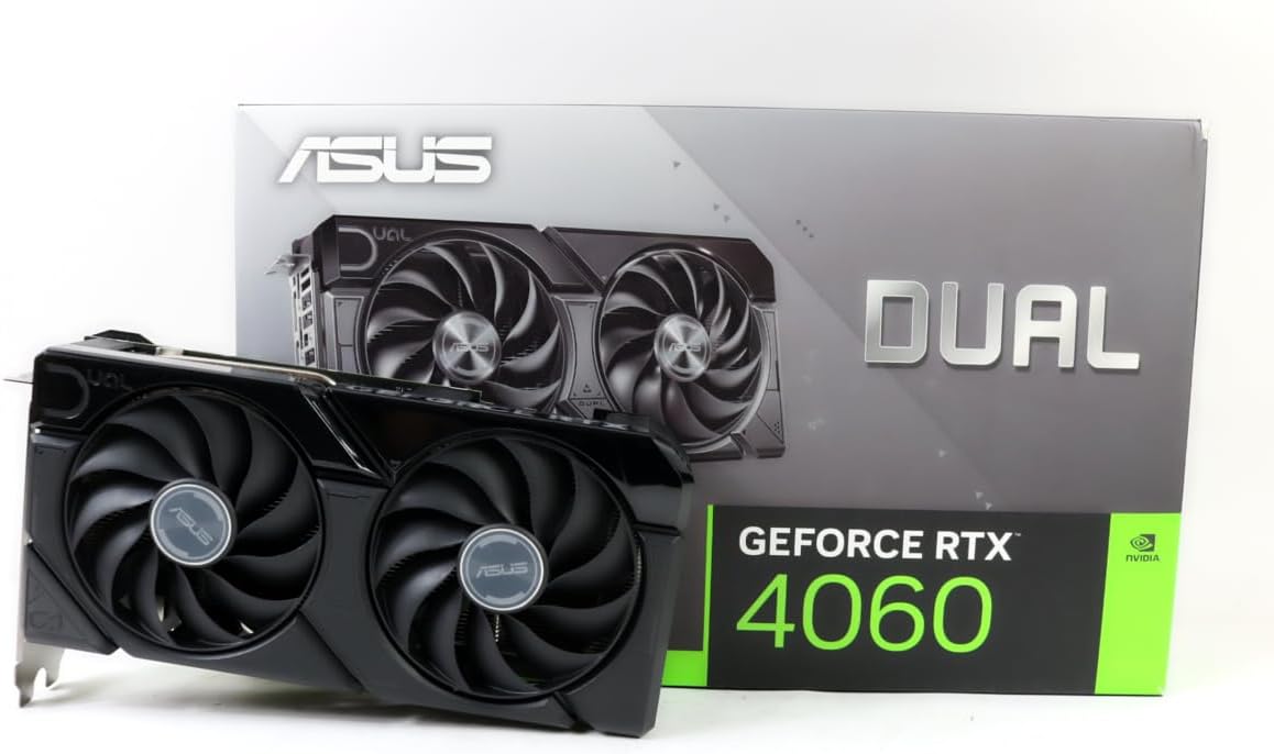 ASUS Dual GeForce RTX 4060 V2 OC Edition (Renewed) - Novaaride