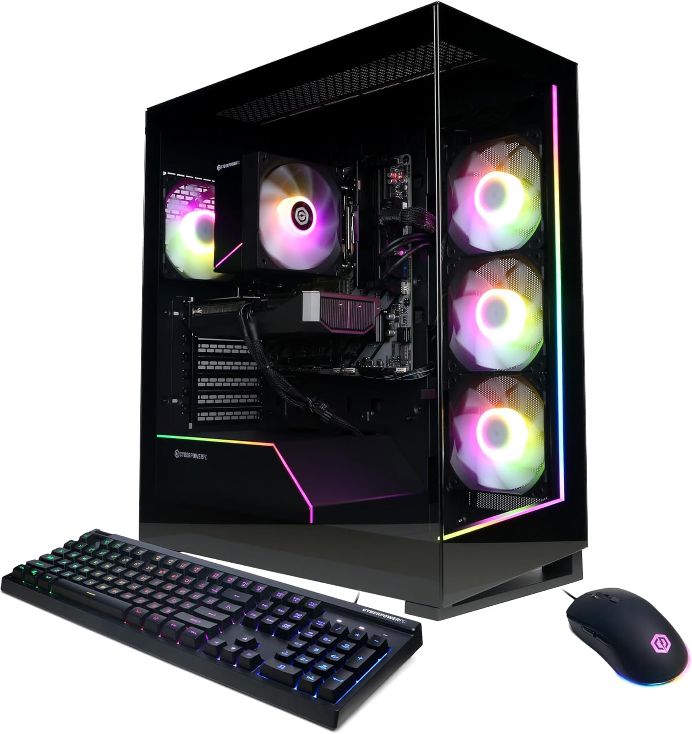 CyberPowerPC Gamer Master Gaming Desktop AMD Ryzen 7 RTX 5060 Ti 16GB DDR5 1TB SSD - Novaaride