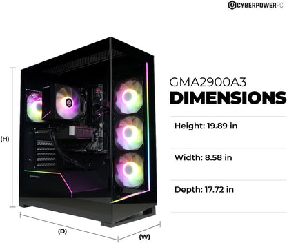 CyberPowerPC Gamer Master Gaming Desktop AMD Ryzen 7 RTX 5060 Ti 16GB DDR5 1TB SSD - Novaaride