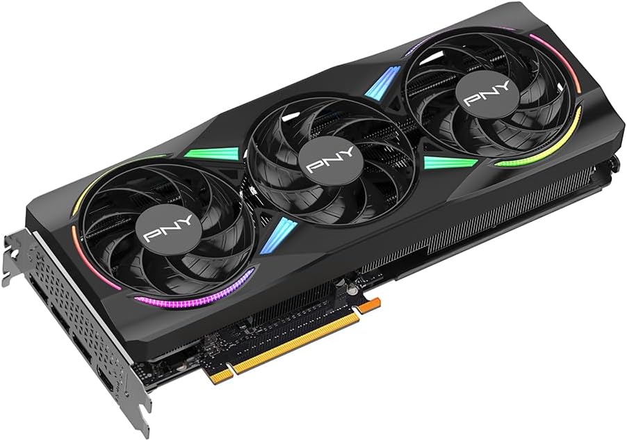 PNY GeForce RTX 5070 Epic - X ARGB Triple Fan 12GB GDDR7 Graphics Card - Novaaride