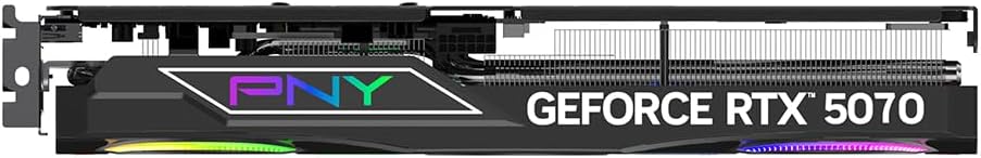 PNY GeForce RTX 5070 Epic - X ARGB Triple Fan 12GB GDDR7 Graphics Card - Novaaride