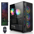 STGAubron Gaming Desktop Intel Core i7 AMD Radeon RX 580 8G 16GB RAM 512GB SSD - Novaaride