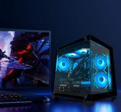 STGAubron Prebuilt Gaming Desktop Intel Core i5 AMD Radeon RX 550 4G 16GB RAM 512GB SSD - Novaaride